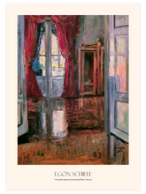 Egon Schiele View into the Apartment of Leopold and Marie Czihaczek - Art Print